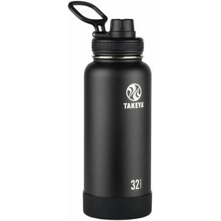 Takeya - Actives 32oz Spout Bottle - Onyx