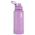 thumbnail image 1 of Takeya Actives Stainless Steel Water Bottle w/Spout lid, 32oz Lilac, 1 of 4