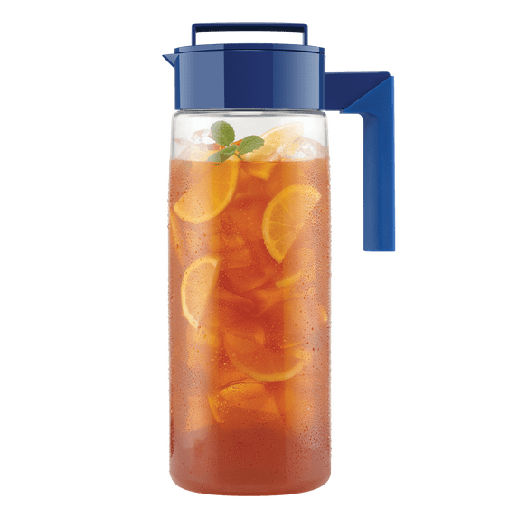 Takeya Airtight Pitcher with Airtight Lid, 2qt, Blueberry