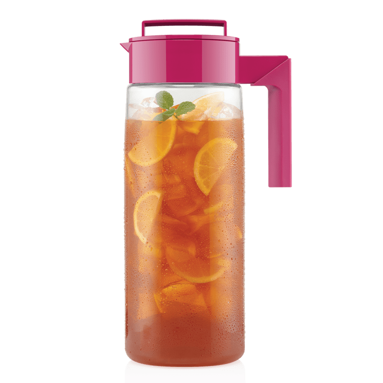 Bzyoo 64oz Liberty Plastic Pitcher With Lid – BPA-Free, Shatterproof, Perfect For Iced Tea, Lemonade, Parties & More