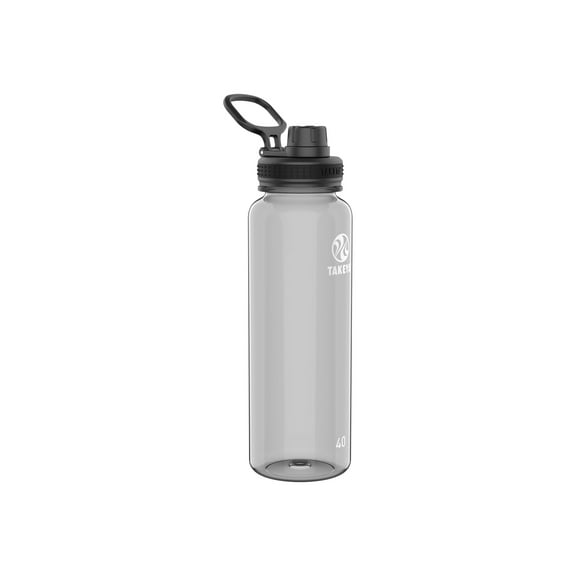 Takeya Tritan Plastic Water Bottle 40 oz. Stormy Black (50412)