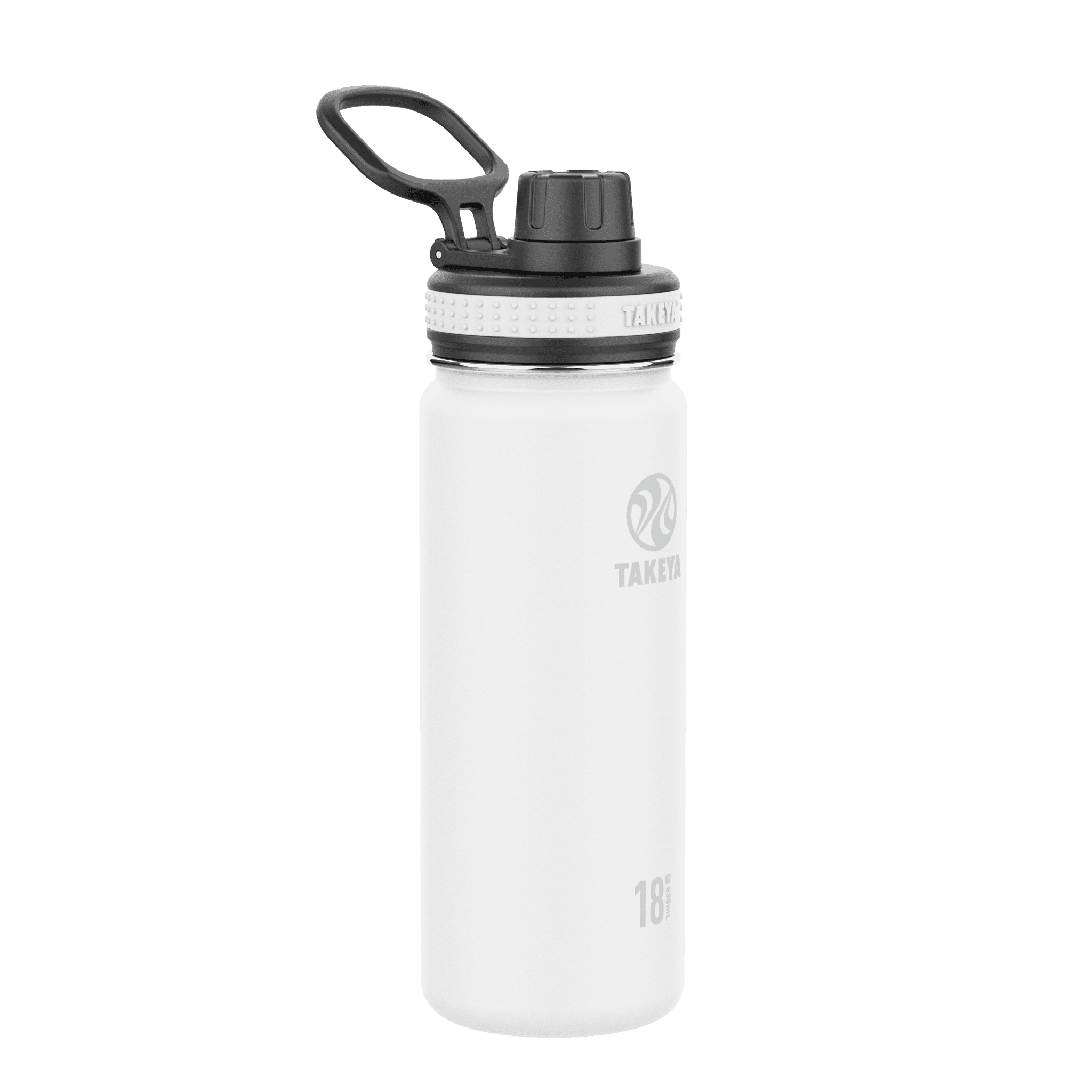Takeya Originals 18 oz White and Black Double Wall Vacuum Insulated