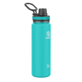 thumbnail image 1 of Takeya Originals 24 oz Ocean and Black Double Wall Vacuum Insulated Stainless Steel Water Bottle with Wide Mouth and Flip-Top Lid, 1 of 4