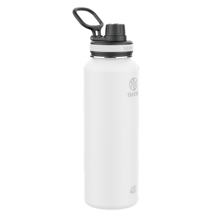 Takeya Originals 40 oz. Insulated Stainless Steel Water Bottle - White