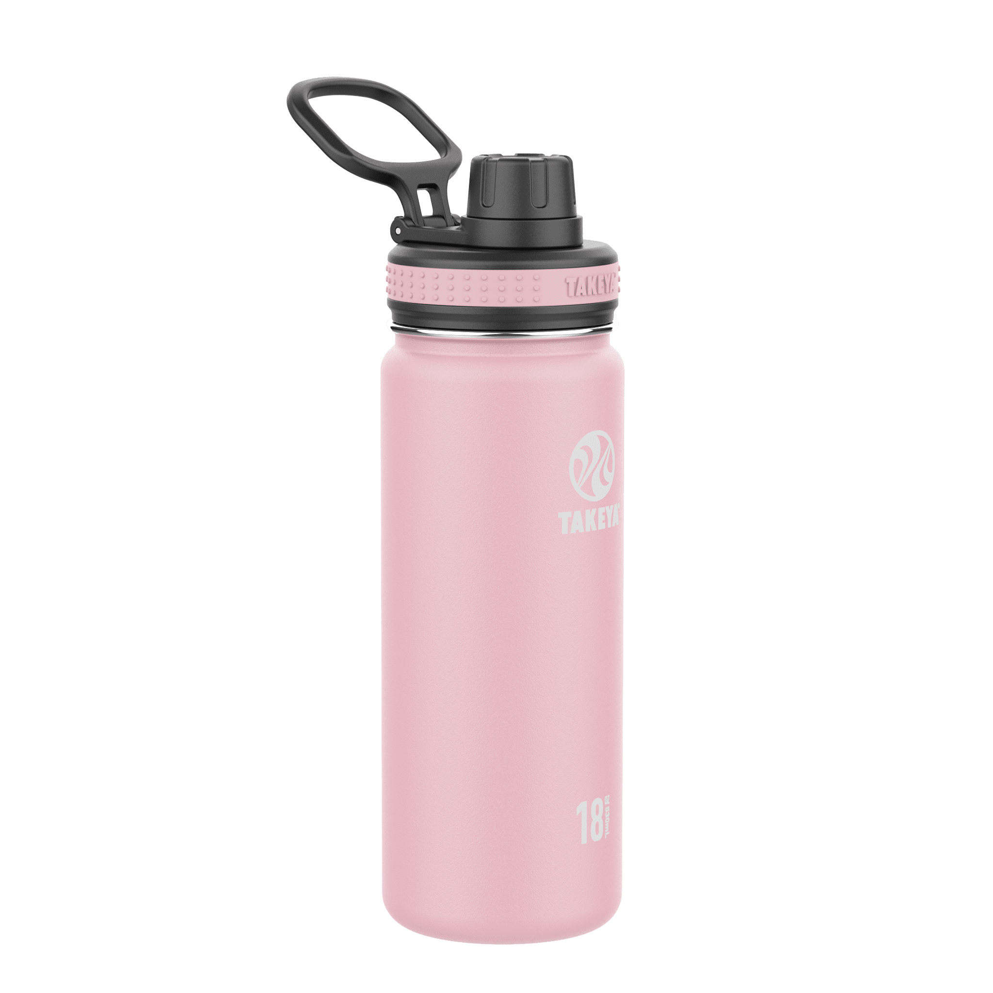 Takeya Actives 24 oz. Midnight Insulated Stainless Steel Water Bottle with  Spout Lid 51044 - The Home Depot