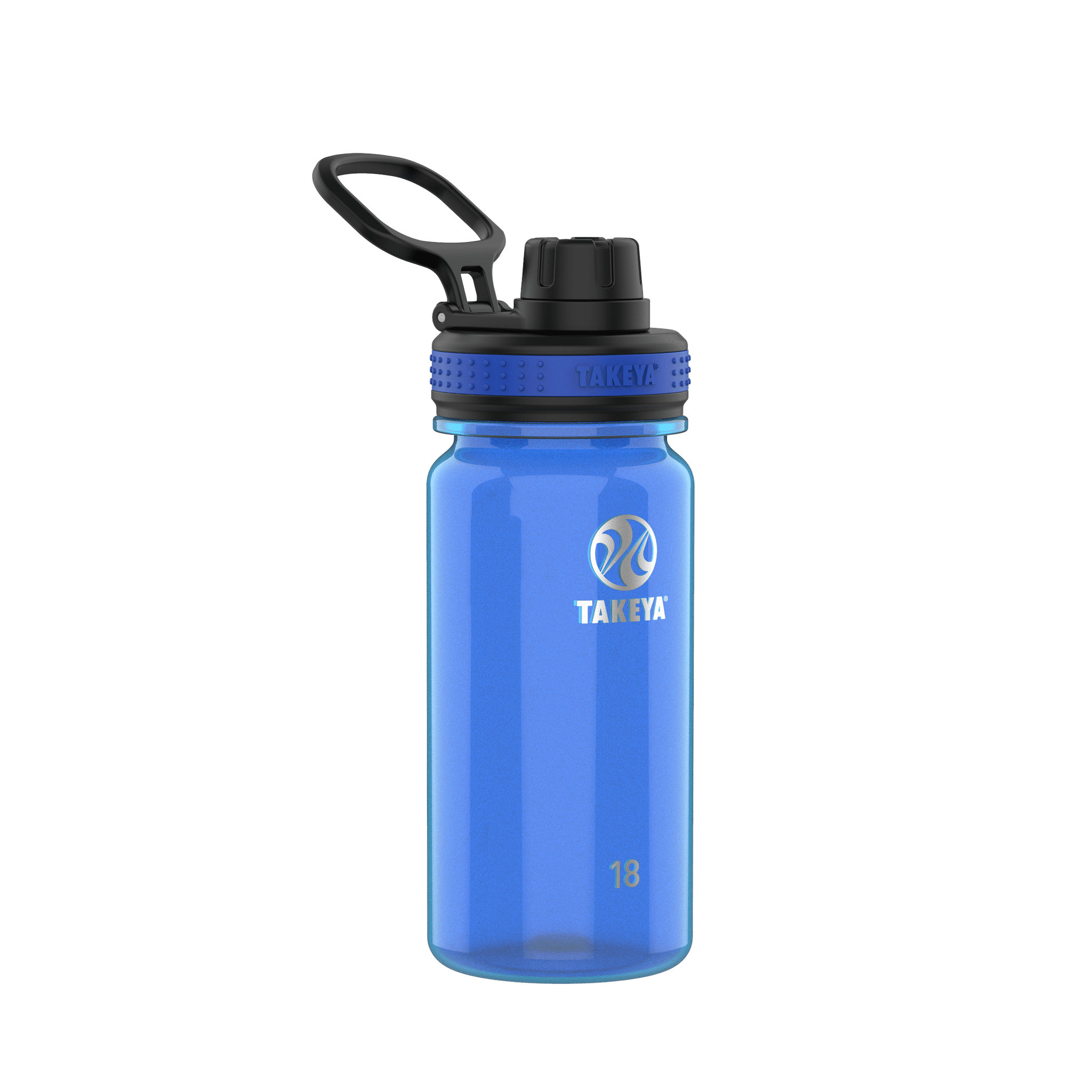 18 oz Tritan Water Bottle with Spout Lid Two Pack