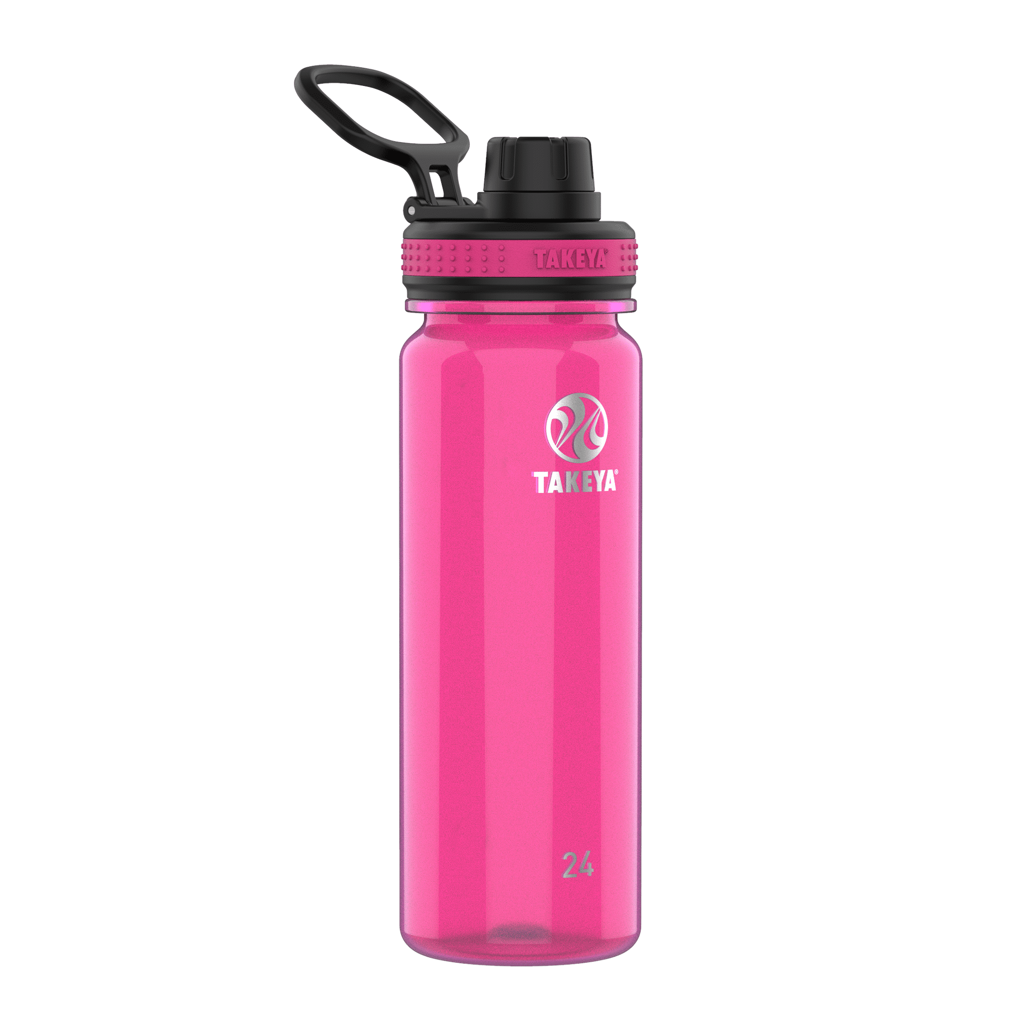 Takeya Tritan Water Bottle 24oz With Spout Lid - BPA Free, Shatterproof, Leak Proof