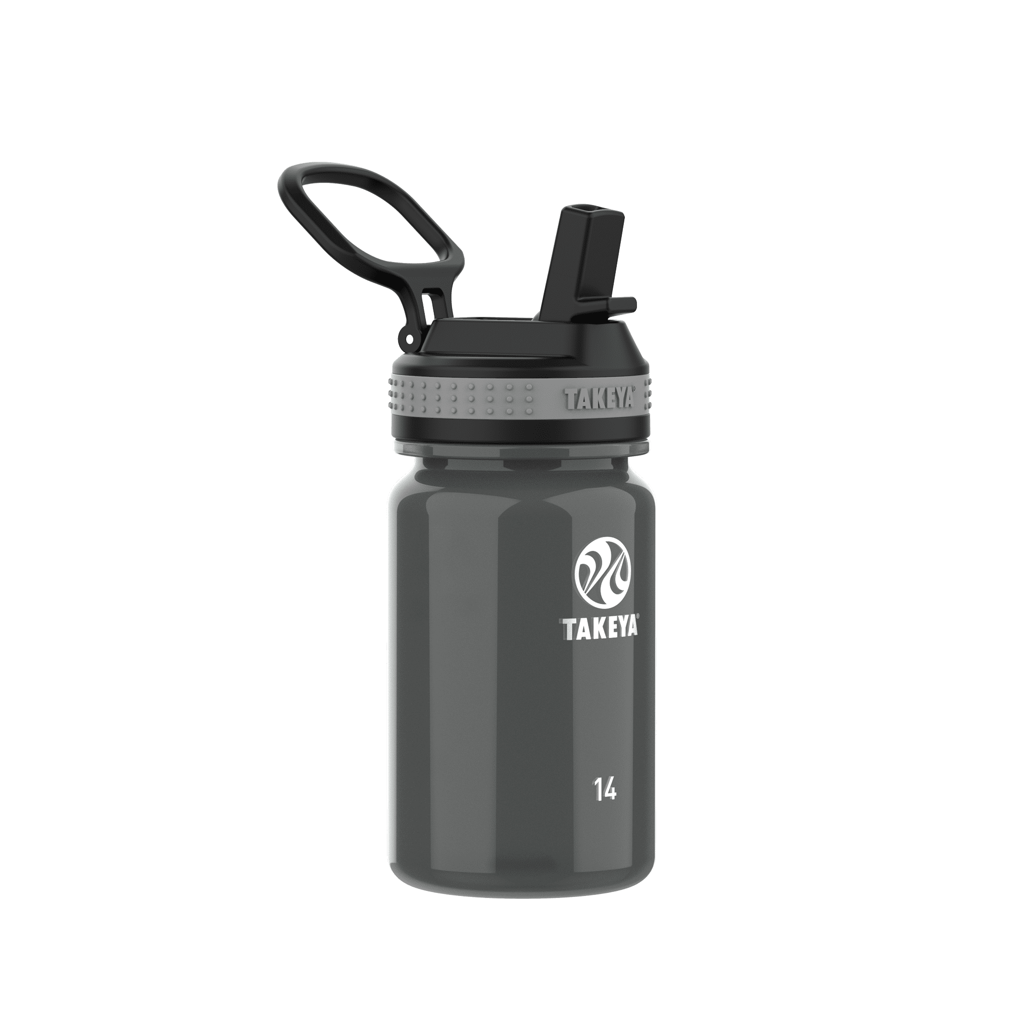 Takeya Tritan Plastic Straw Lid Water Bottle, Lightweight, Dishwasher