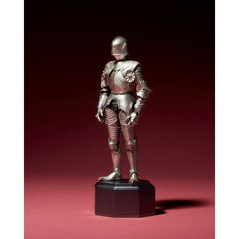 Takeyashiki 15th Century Gothic Field Armor Silver Action Figure