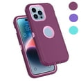 thumbnail image 1 of Takfox Heavy Duty Phone Case For iPhone 11 Heavy Duty Case {Shock Proof-Shatter Resistant Rubber Defender Bumper Cover Compatible for iPhone 11} -Wine, 1 of 10