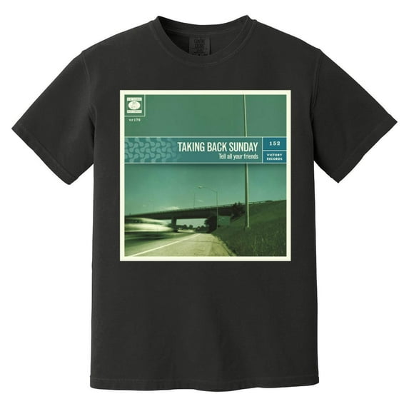 Taking Back Sunday White Album Emo Rock Band Music Fan Comfort Color T-Shirt
