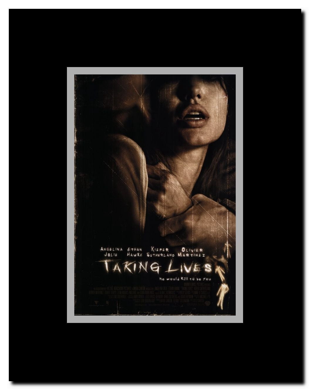 Taking Lives Framed Movie Poster