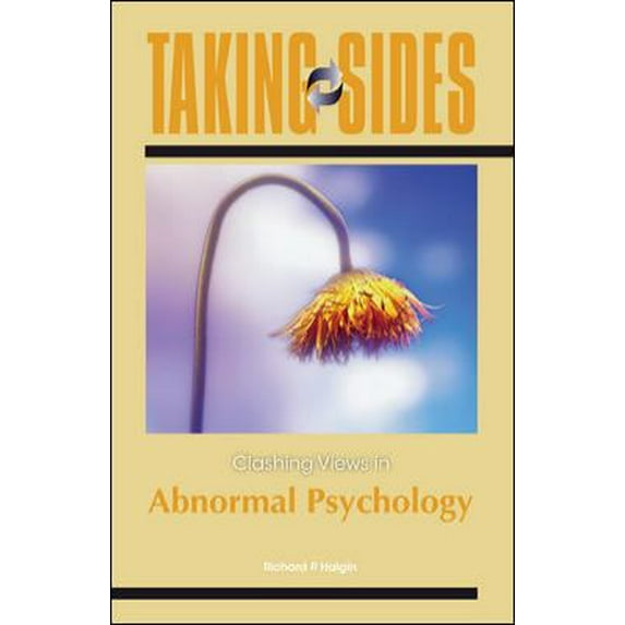Pre-Owned Taking Sides: Clashing Views in Abnormal Psychology (Paperback) 0078050162 9780078050169