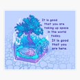 thumbnail image 1 of Taking Up Space Dragon Terrarium Sticker, 1 of 4