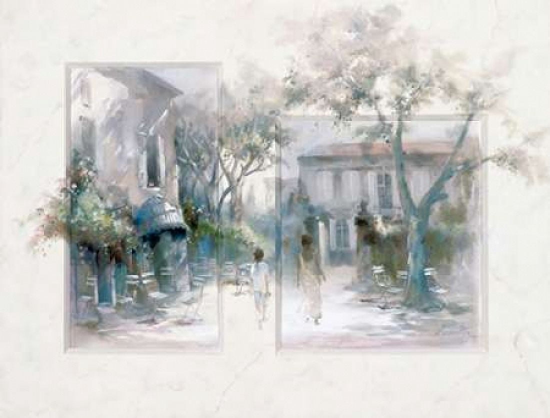 Taking a stroll Canvas Art - Willem Haenraets (22 x 28)