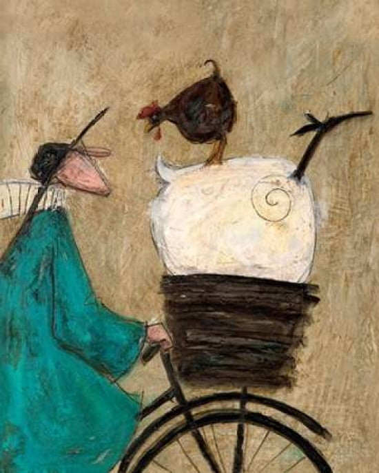 Taking the Girls Home Canvas Art - Sam Toft (24 x 30)