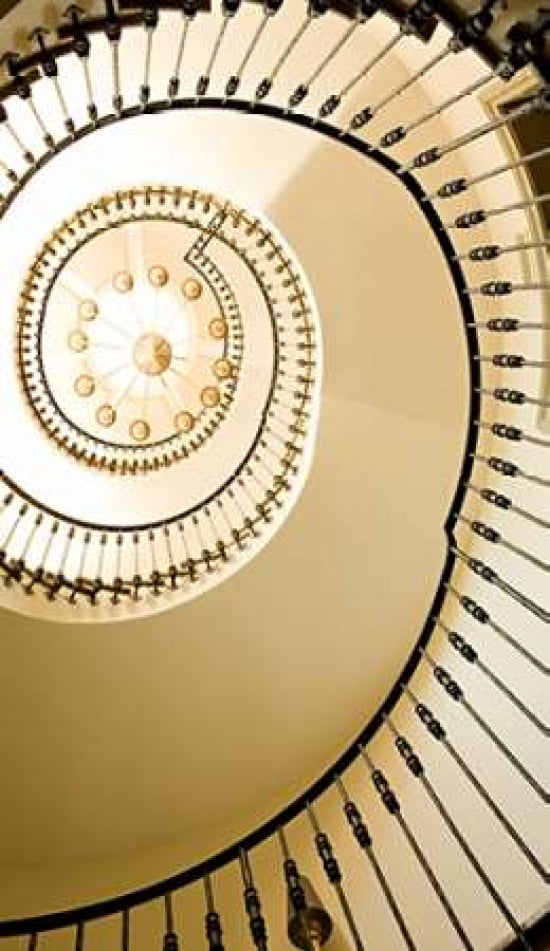 Taking the Stairs II - Special Size Canvas Art - Karyn Millet (12 x 18)