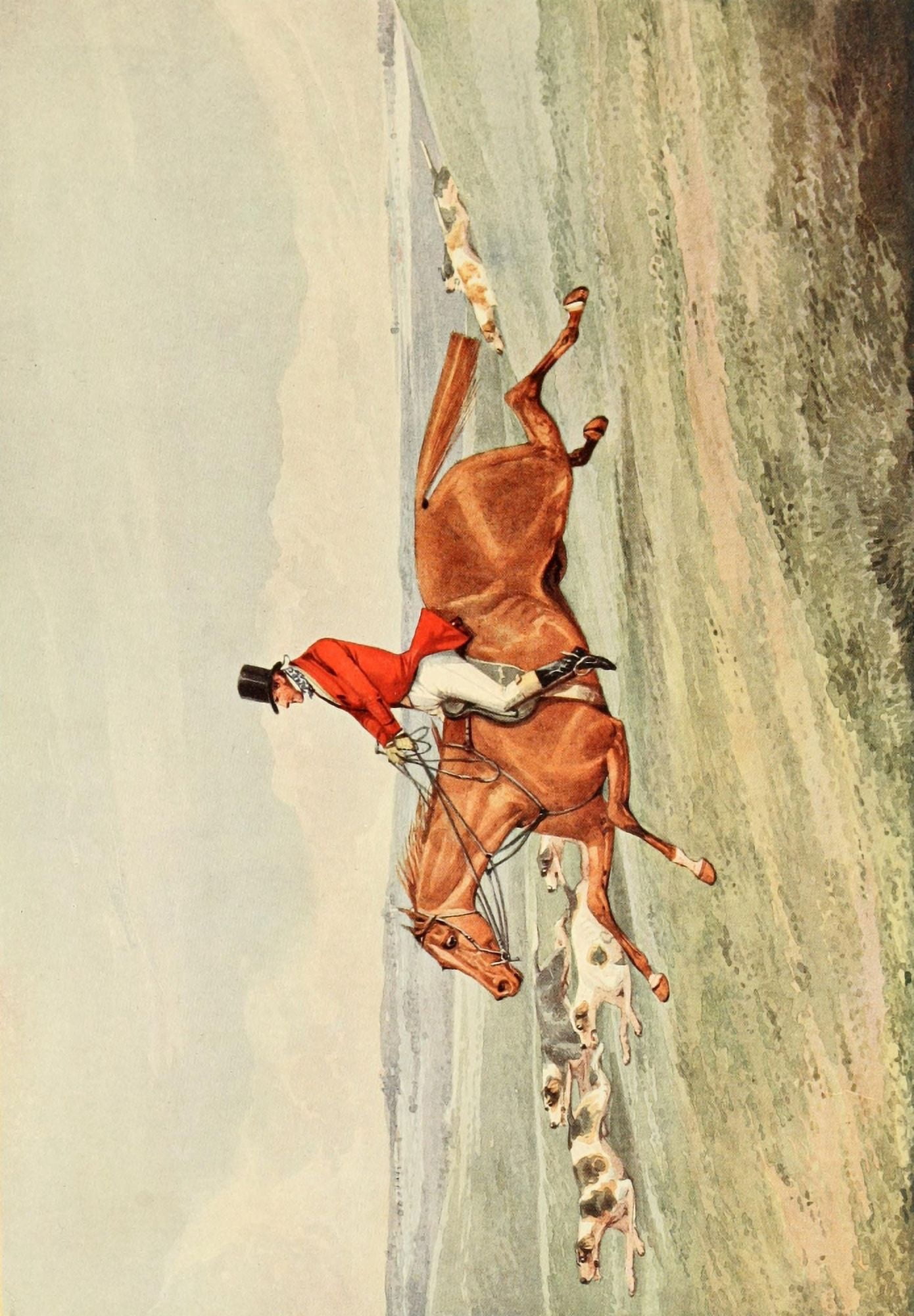 Taking the lead Canvas Art - Henry Alken (18 x 24)