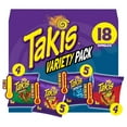 thumbnail image 1 of Takis 18 pc / 1 oz Variety Pack, Assorted Rolled Tortilla Chips, 1 of 5