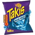 thumbnail image 1 of Takis Blue Heat 3.25 oz Snack Size Bag, Hot Chili Pepper Rolled Tortilla Chips, 1 of 8