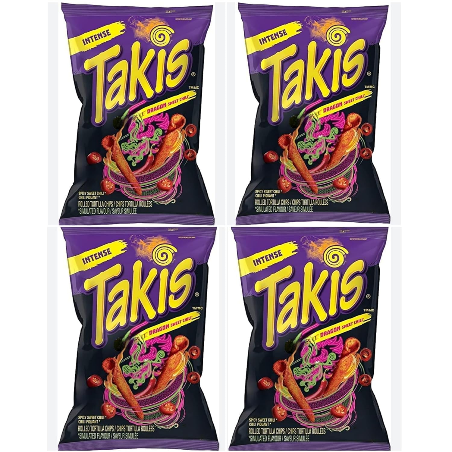 Takis Chips Variety Pack- Takis Fuego, Takis Blue Heat, Takis Brava ...