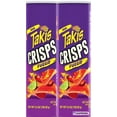 thumbnail image 1 of Takis Crisps Fuego Potato Crisps, Hot Chili Pepper and Lime Artificially Flavored, 5.5 Ounce Canister pack of 2, 1 of 4
