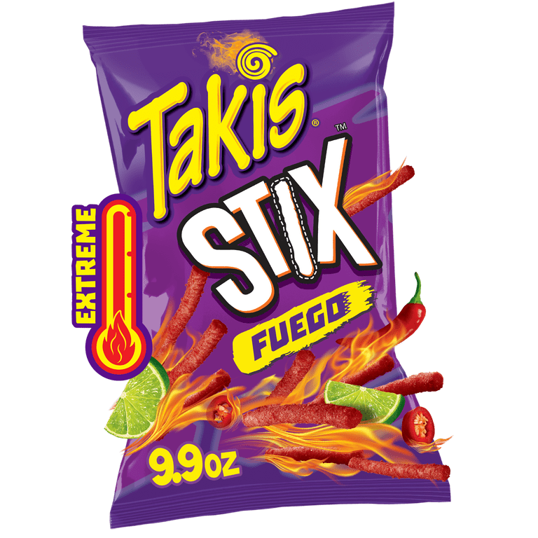 Takis Kettlez Fuego Potato Chips, Hot Chili Pepper and Lime Artificially  Flavored Chips, 8 Ounce Bag