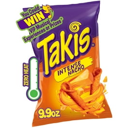 Takis Fuego Spicy Heat Crisp, 9.9 oz Sharing Size Bag, Hot