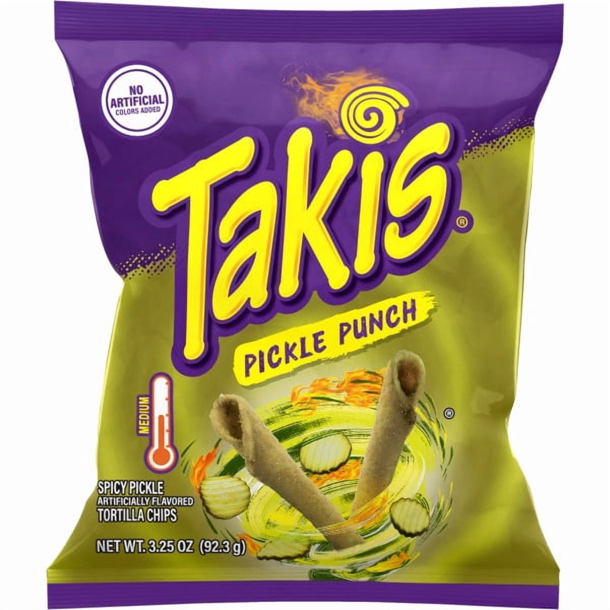 Takis Pickle Punch 3.25 oz Snack Size Bag - Walmart.com