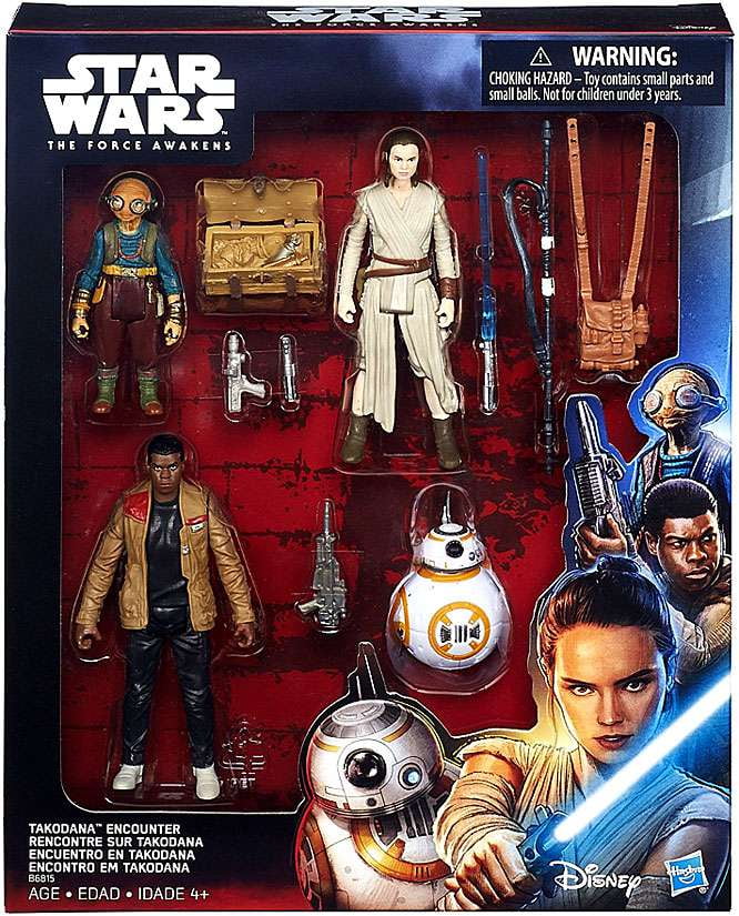 Star Wars The Force Awakens 3.75 inch Takodana Encounter Pack