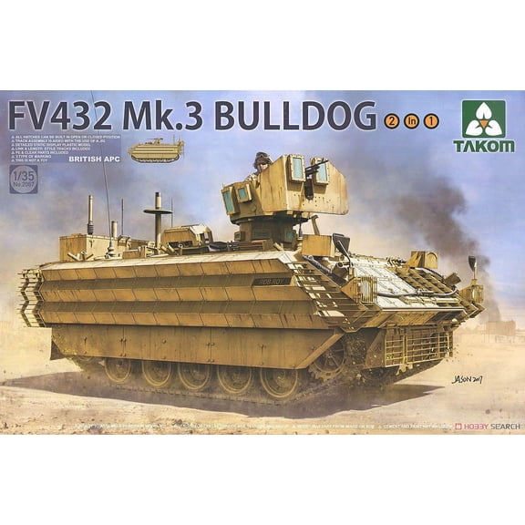 Takom 2067 Model Kit 1/35 Heavy Battle Tank Mk.IV Male Female 2 in1 Plastic Kit