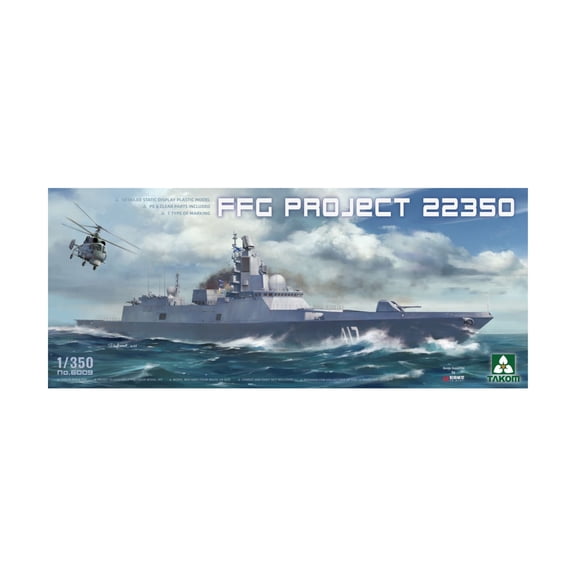 Takom FFG Project 22350 Admiral Gorshkov Class Frigate New