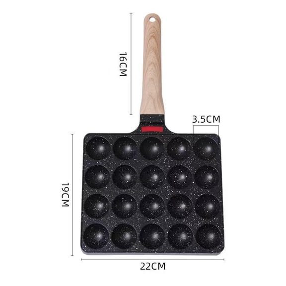 Takoyaki Pan Mold Takoyaki Maker Frying Pan Non-stick Baking Pan Cooking Pan