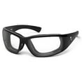 thumbnail image 1 of Taku Plus Wind Blocking Padded Foam Photochromic Sunglasses for Outdoors, 100% UVA + UVB Protection, Glossy Black Frame/Pink to Rose Lens, 1 of 4