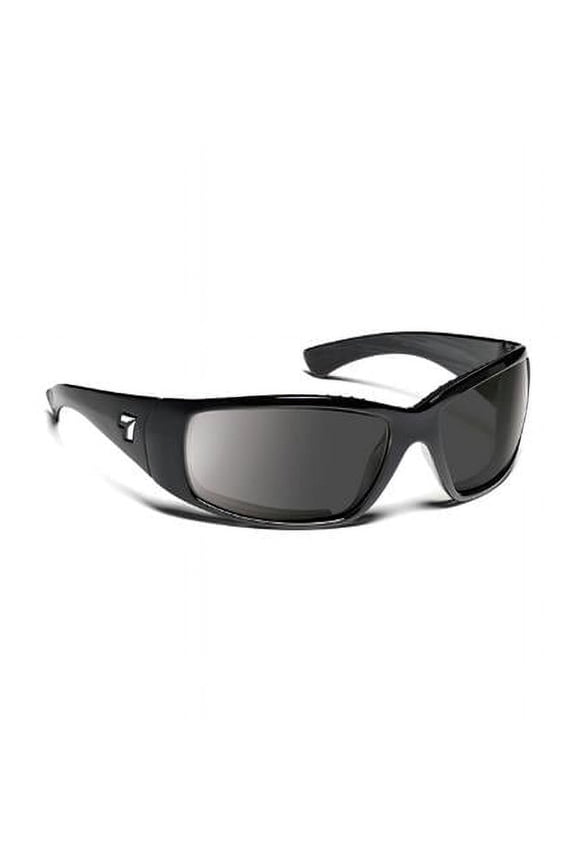Taku Sharp View Clear Sunglasses- Glossy Black - Medium & Extra Large
