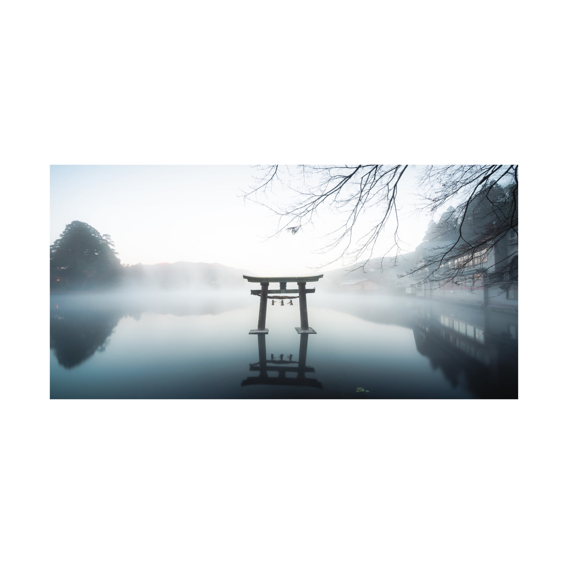 Takumi Ikeda 'Aeï¿½Yaeï¿½N' Canvas Art - 19 x 10 Inches