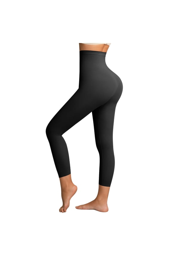 Compression Leggings for Women Tummy Control Butt Lifting Shapewear High Waist Thigh Slimmer Pants