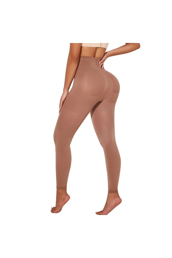Light Compression Pantyhose 8-15mmHg Graduated Support Tights, Semi-Opaque Footless