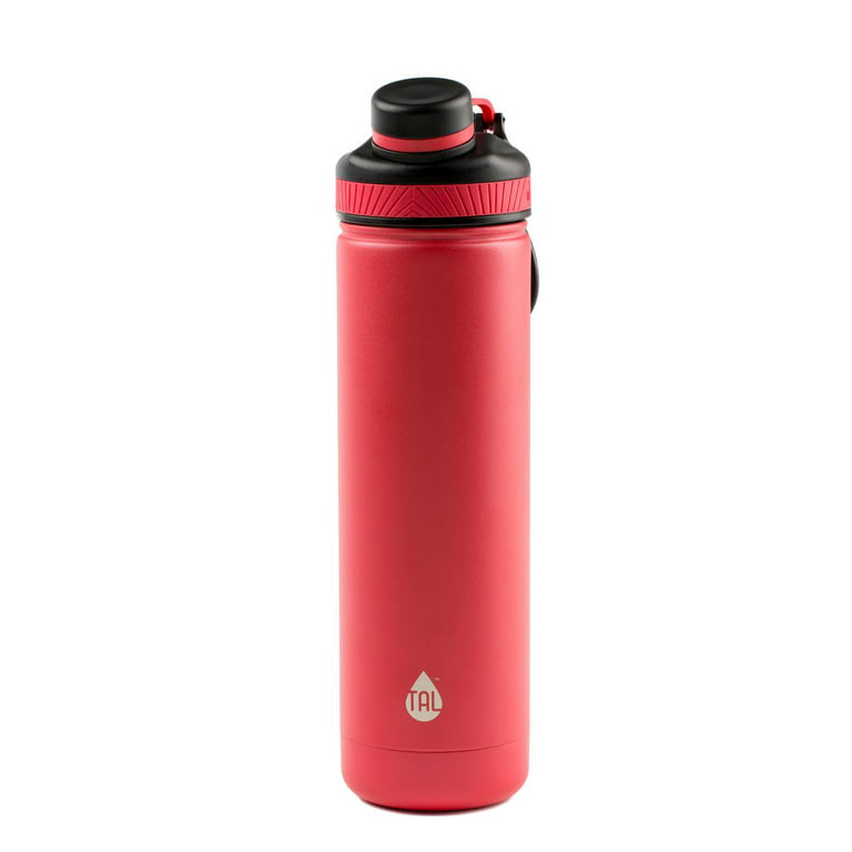  Tal Water Bottle Double Wall Insulated Stainless Steel Ranger  Pro - 64oz - Black : Home & Kitchen