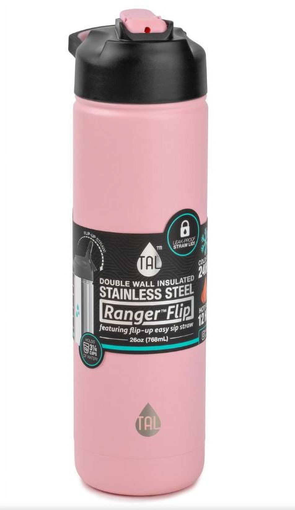 TAL Water Bottle Double Wall Insulated Stainless Steel Ranger Pro Tumbler  64 Ounces, Pink for Sale in West Sacramento, CA - OfferUp
