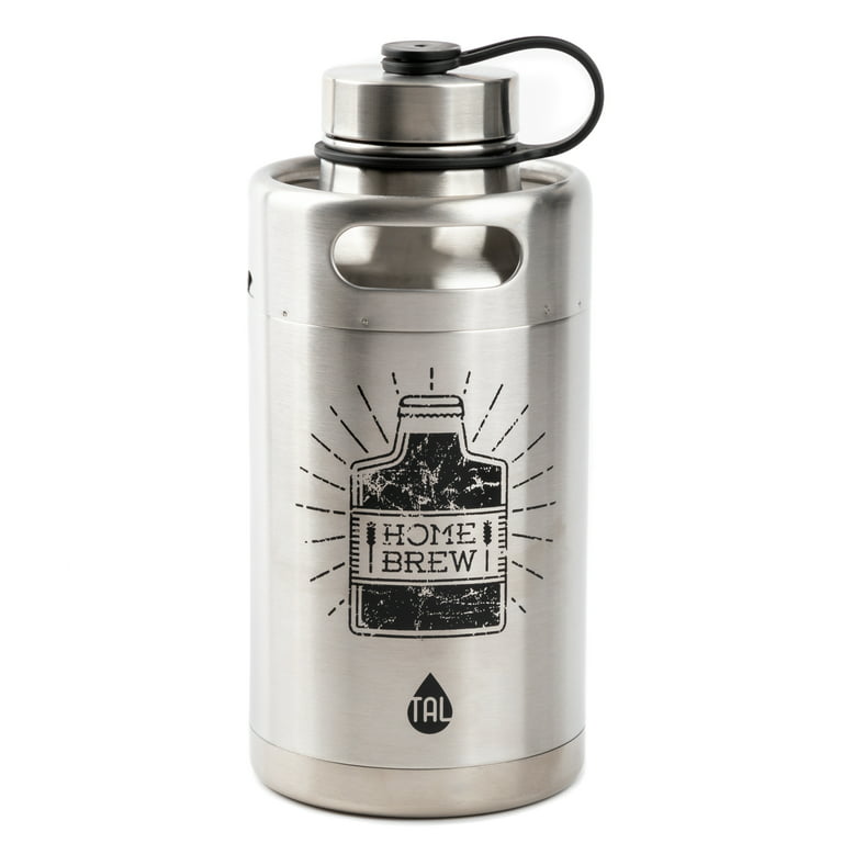 64 Oz 128 Oz Camping Beer Growler Double Wall Stainless Steel Thermos  Sports Water Bottle with Custom Logo - China Water Bottle and Sports Water  Bottle price