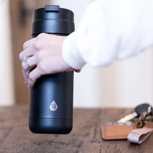 Tal Stainless Steel Ranger Coffee Travel Mug 18 Oz, Black
