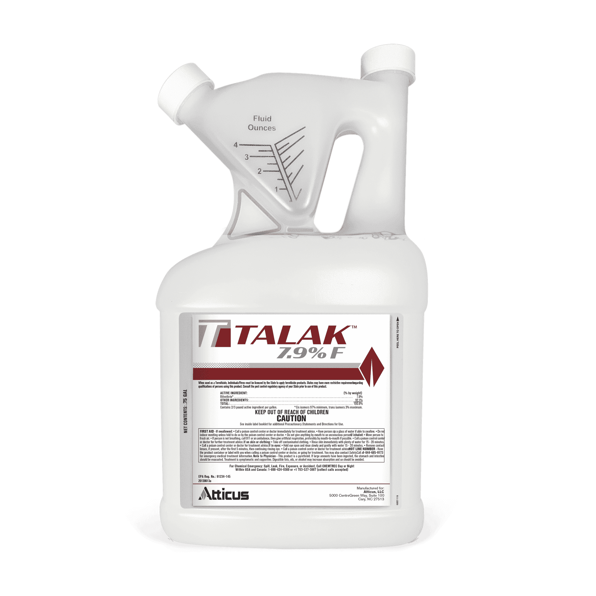 ブースター・導入液 tak Atticus Talak 7.9 F Bifenthrin Insecticide Concentrate 96 oz