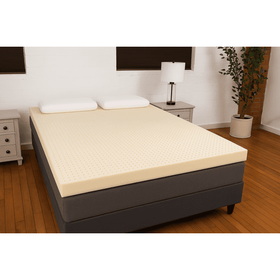 Talalay Latex Mattress Topper - Soft - 2" - King