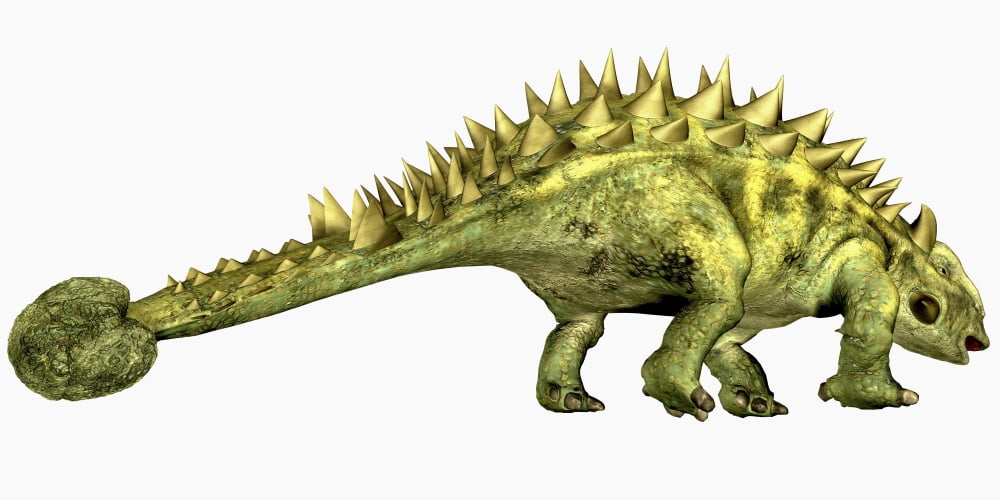 Talarurus dinosaur from the Cretaceous Period Canvas Art - Corey FordStocktrek Images (20 x 10)