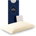 thumbnail image 1 of Talatex 2.7" Ultra Thin Natural Latex Pillow, Low Profile Flat Pillow for Stomach & Back Sleepers, Breathable Cervical Neck Support, 1 of 8