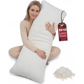 Talatex 3-Zone Adjustable Body Pillow, Natural Latex Ergonomic Support for Full Body, Includes Removable Ultra-Cooling Pillowcase, 20x54 Inches