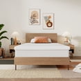 thumbnail image 1 of Talatex Premium Latex Topper Natural Latex Materials Full Size Bed 2 Inch Medium Firm, 1 of 10