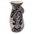 thumbnail image 1 of Talavera Blue Round Flower Vase, 1 of 3