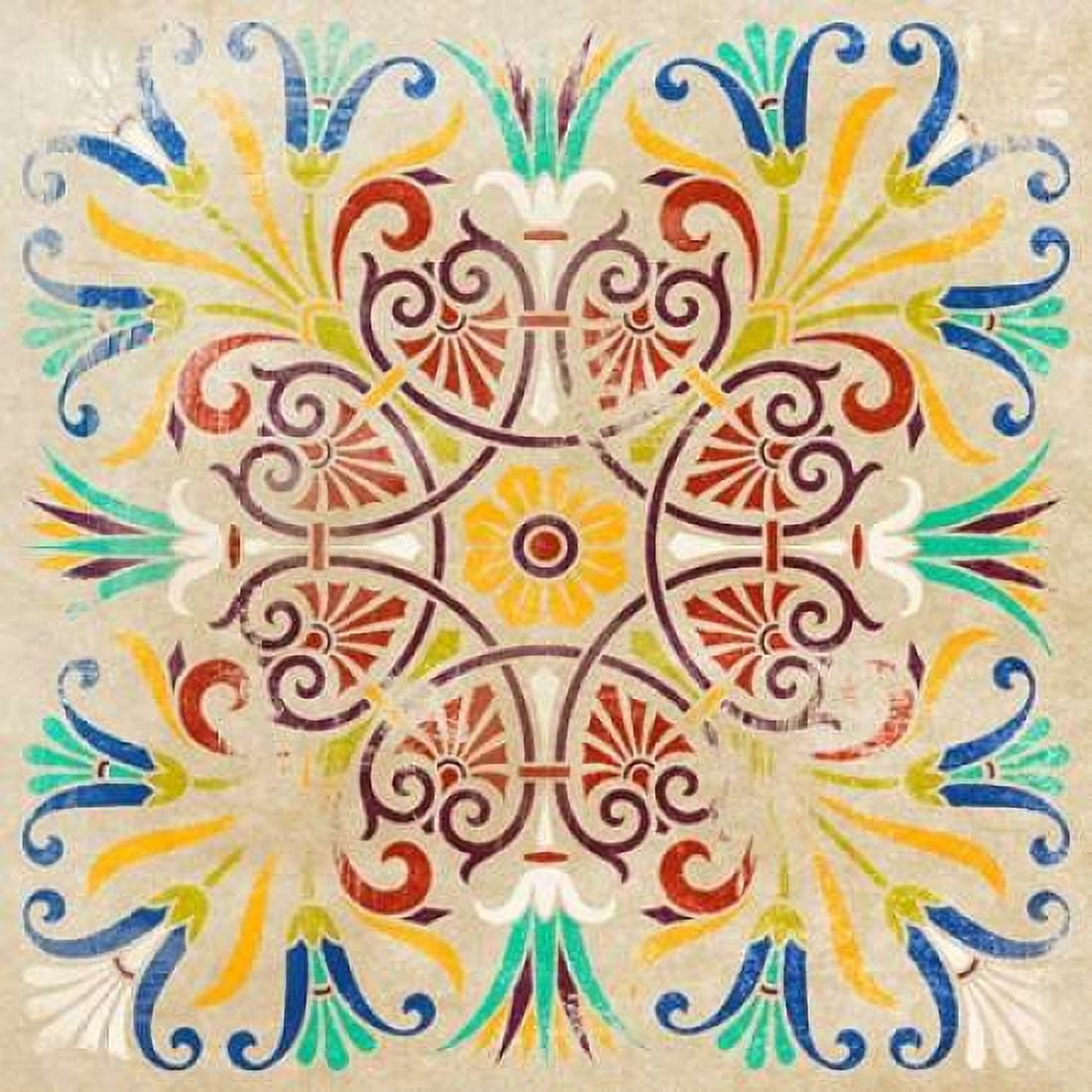 Talavera I Canvas Art - SD Graphics Studio (24 x 24)